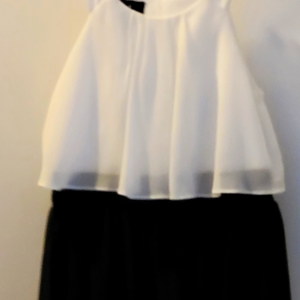 Easter Dress  black and white